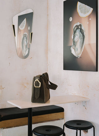 Cala Jade Masago leather bag