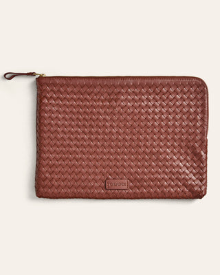 BATU L Nutmeg Dama Pouch Sheep leather