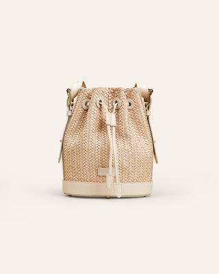 Gaya Mini Birch Twill Bucket Bag