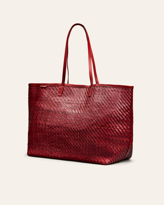 ISAI XL Falu Red Twill Shopper bag