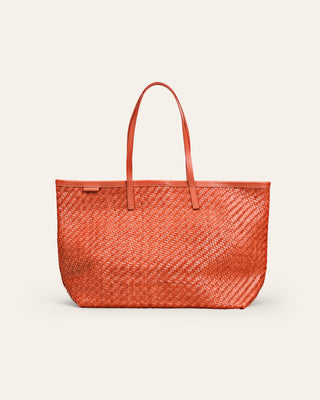 Cala Jade ISAI Henna red shopper bag 1