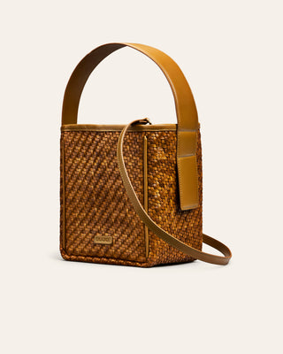 IWA MINI Sepia Brown Shoulder bag