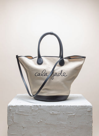 Cala Jade large Sandhi canvas tote bag