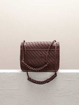 NIKO Pecan Twill Crossbody bag