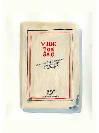A painted picture of a book on a white background