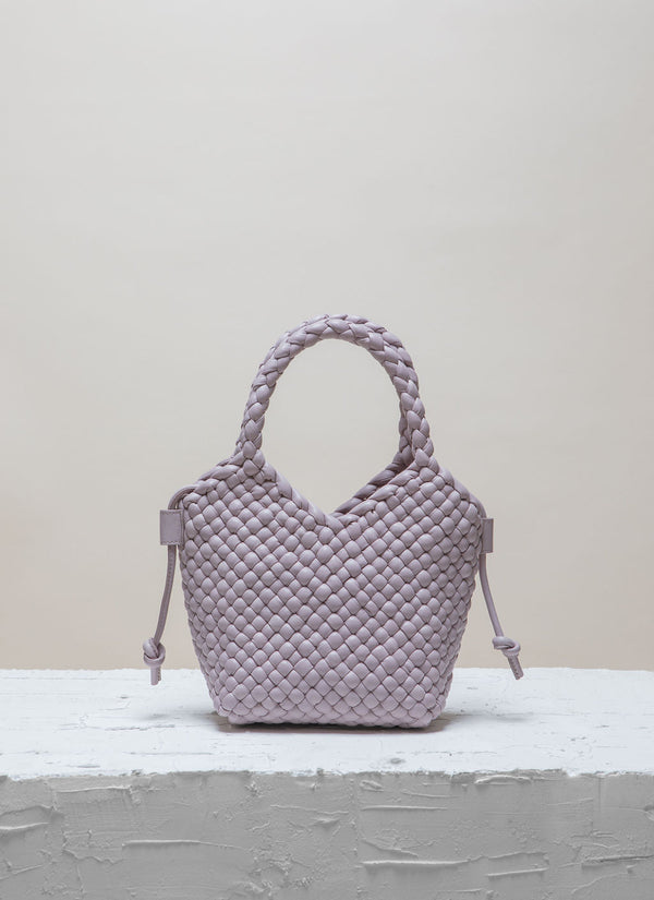 Cala Jade Maya leather cross body bag in light purple 