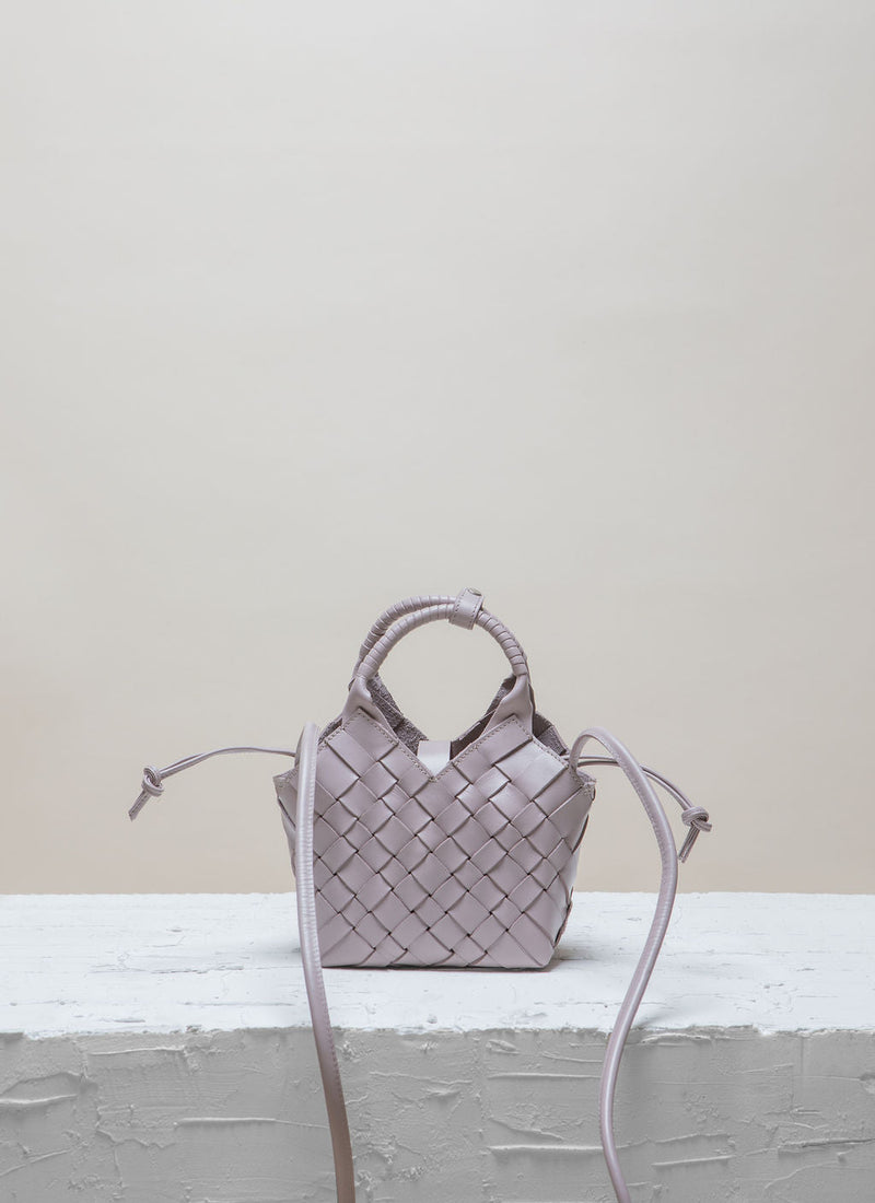 Cala Jade Misu mini light purple leather bag