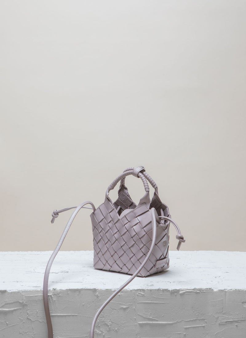 Cala Jade Misu mini light purple leather bag