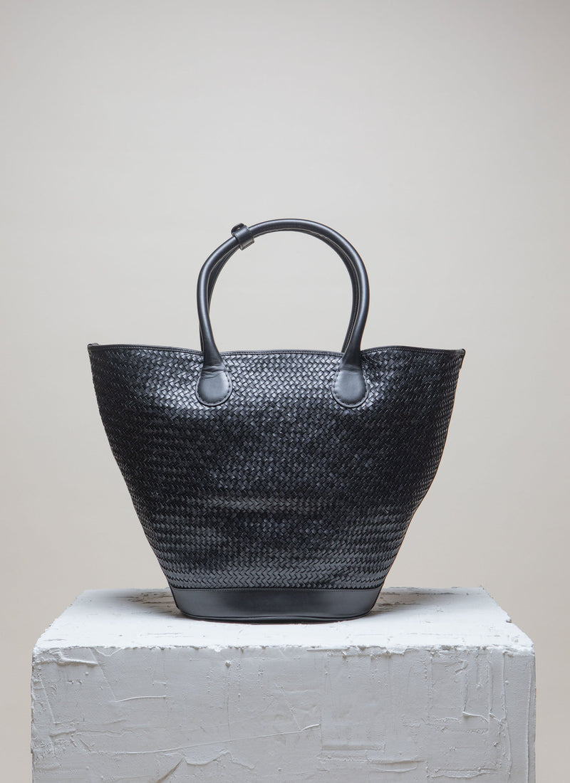 Cala Jade Sandhi Black Twill Tote bag 3