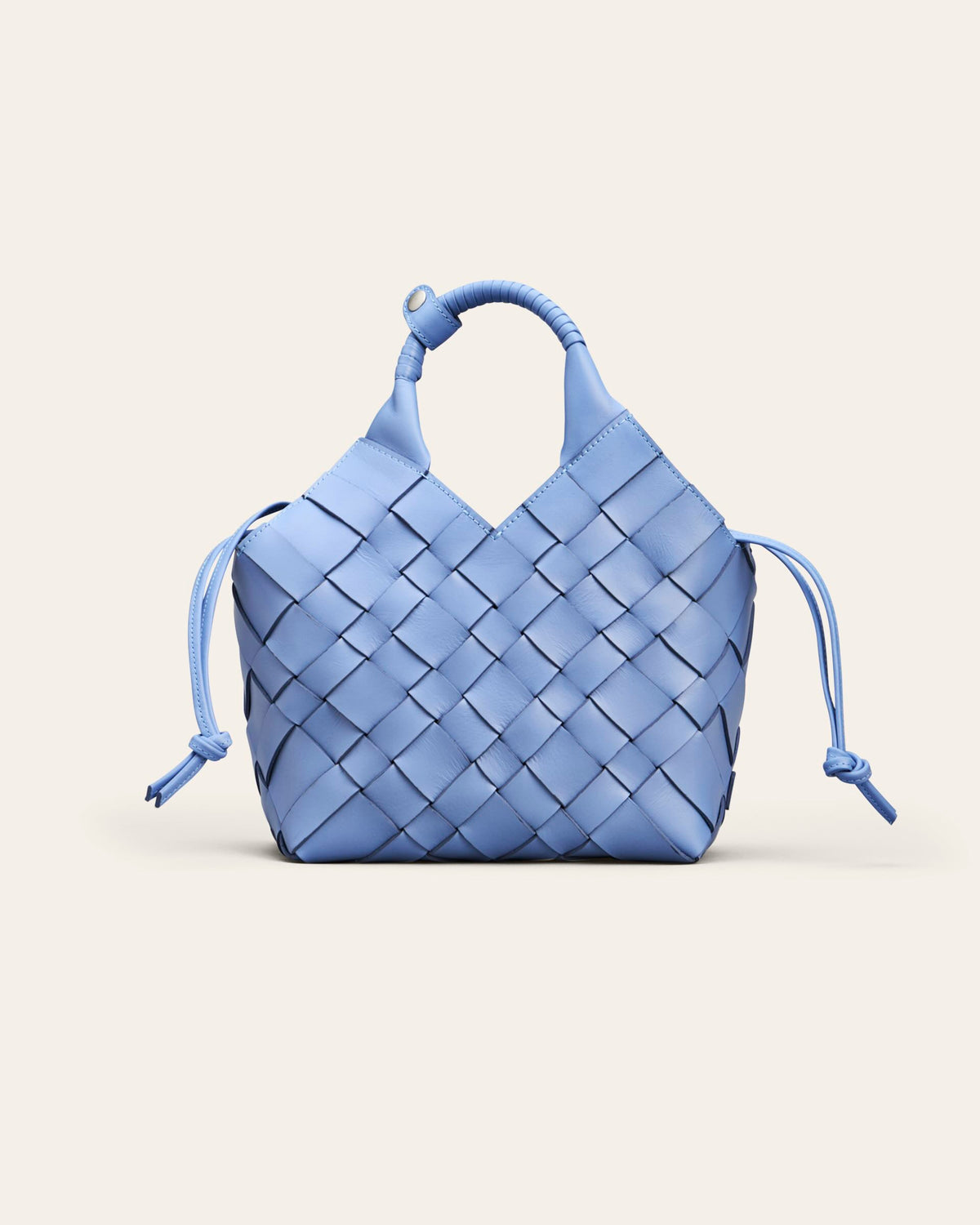 Cala Jade - Misu medium leather shoulder bag - Allure Blue