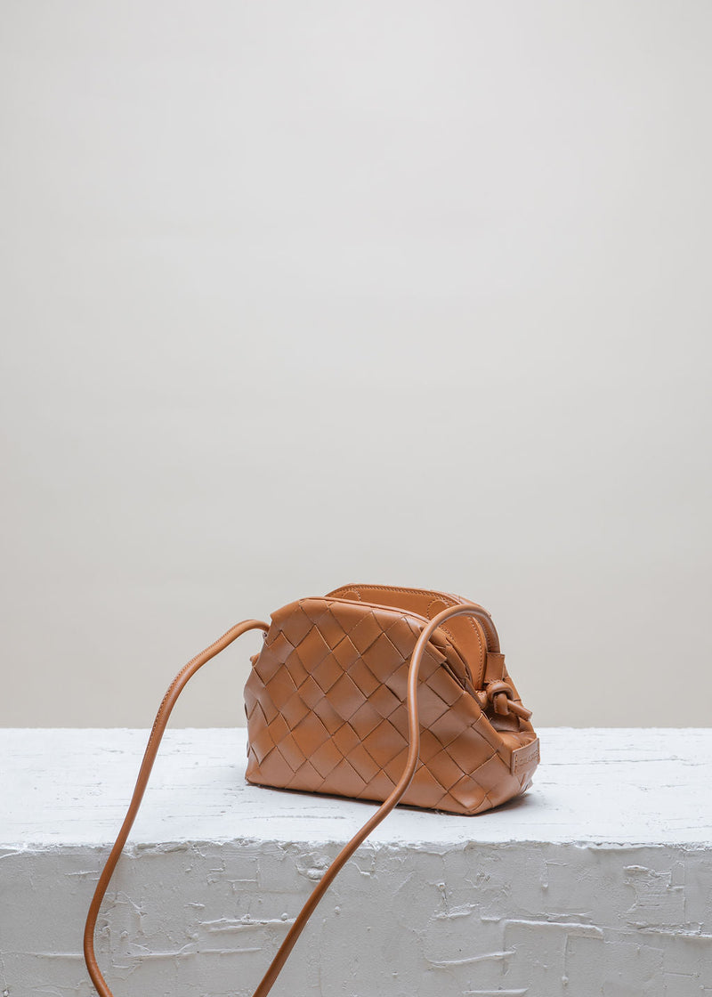 Cala Jade Aimee Adobe leather clutch 3