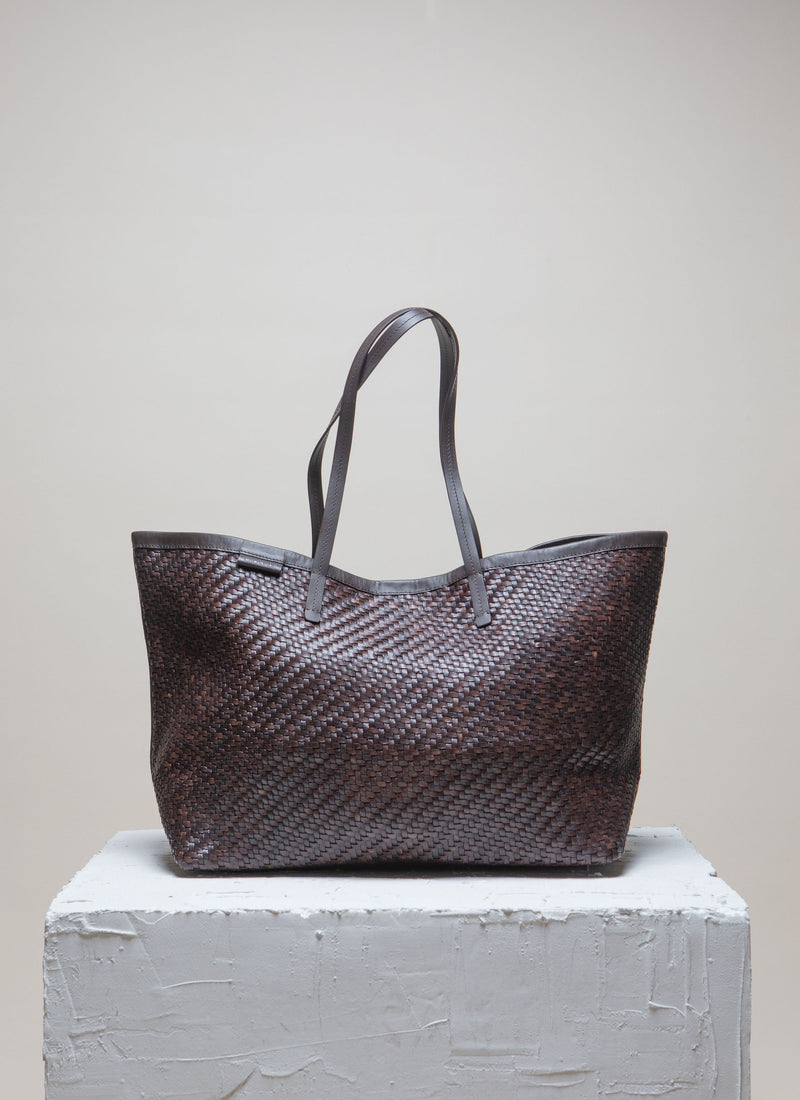 ISAI Umber Twill Shopper