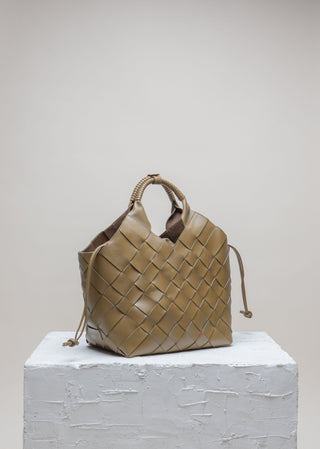 Cala Jade Green leather shoulder bag 2