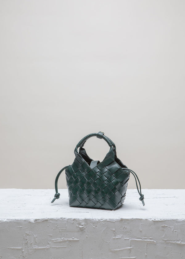 Cala Jade Misu Mini Green Gabels leather bag 1