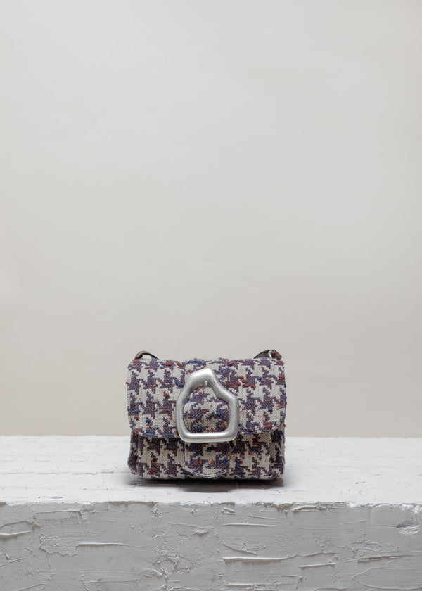 Cala Jade Nami Mini Autumn´s Check shoulder bag 1