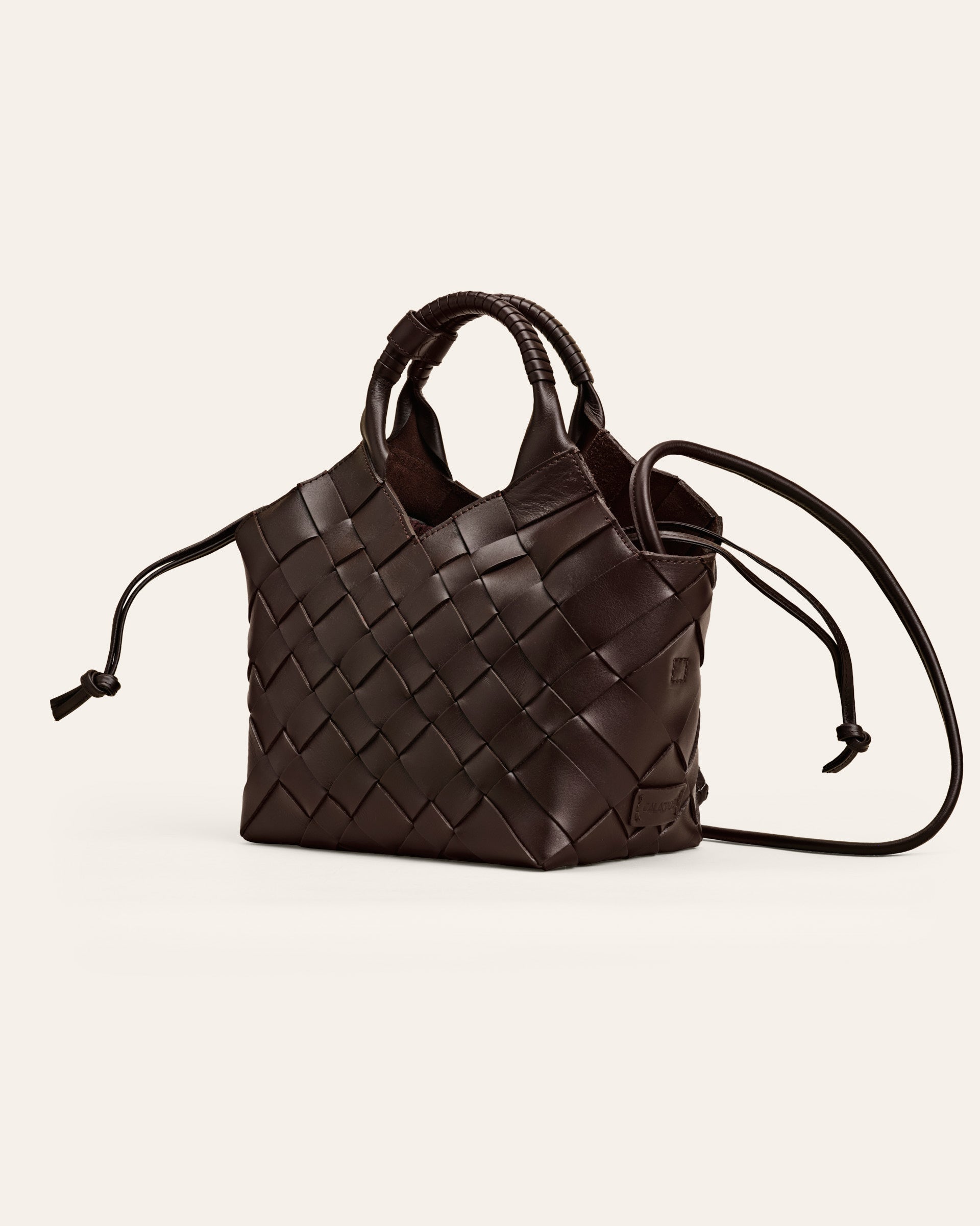 Cala Jade Misu Medium Leather Shoulder Bag Umber Brown Cala Jade Misu Medium Leather Shoulder Bag Umber Brown