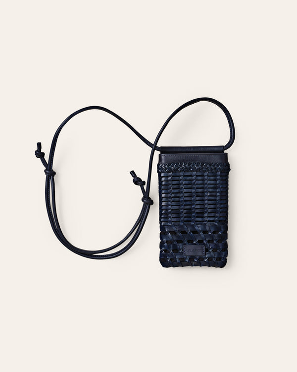 MIA Navy Twill Cross-body Pouch