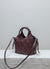 Misu Burgundy Mix leather bag 1