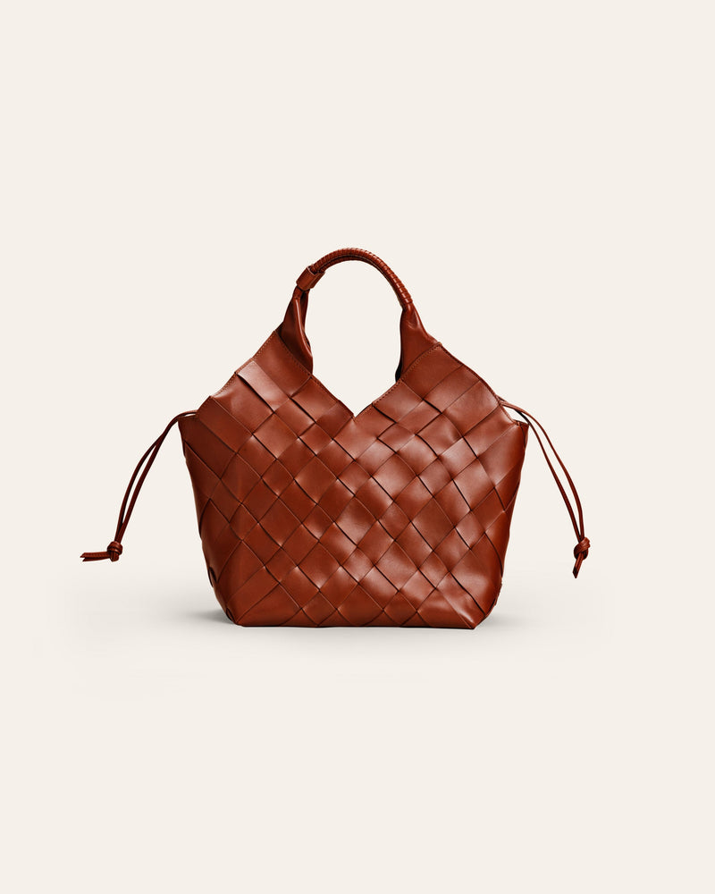 Cala Jade nutmeg brown shoulder bag 1