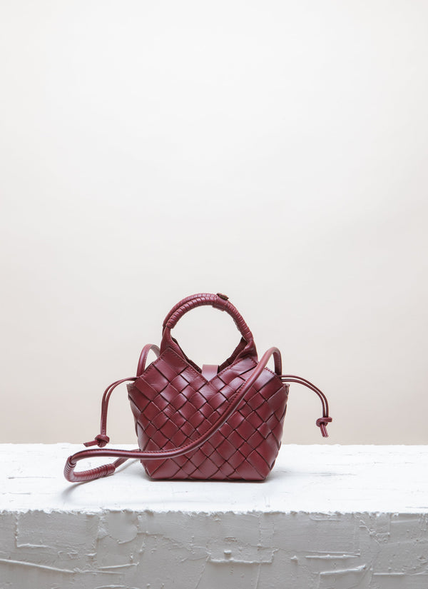 Cala Jade Merlot Leather bag 2