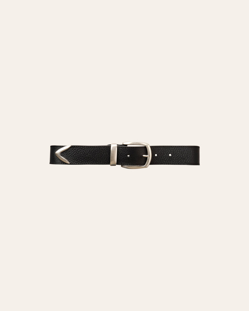 Cala Jade Nebel belt black silver