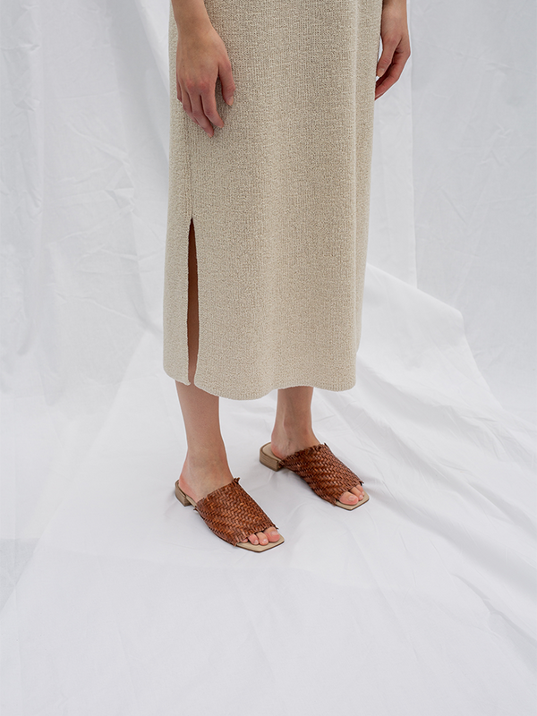 Brown Piaf sandal from Cala Jade