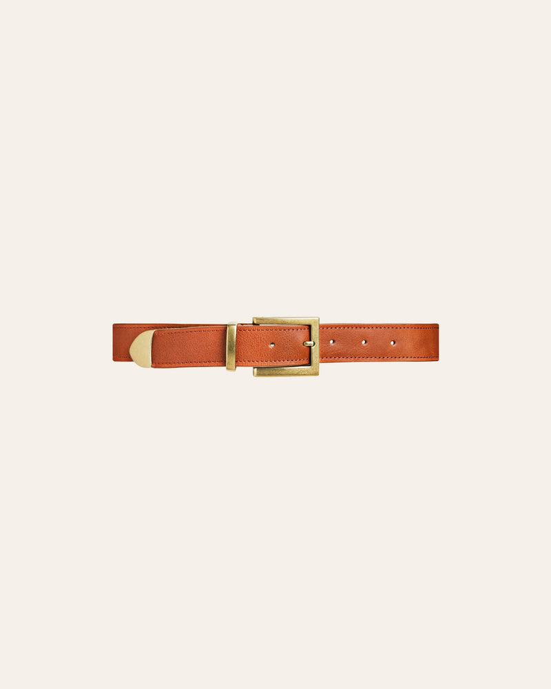 Cala Jade Nutmeg belt nutmeg gold 1