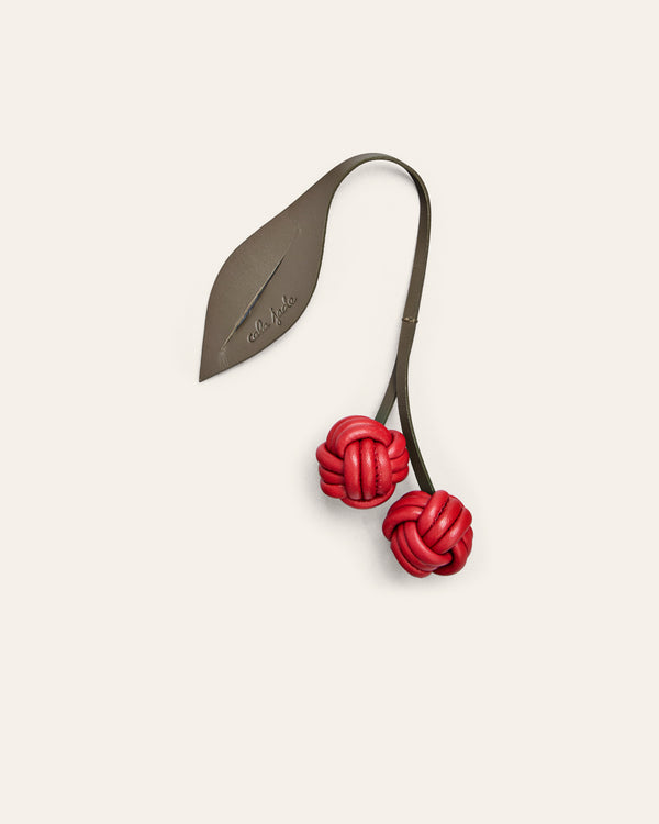 Sailor Cherry Charm Kombu Green and Cuba Red