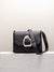 Cala Jade black shoulder bag with buckle