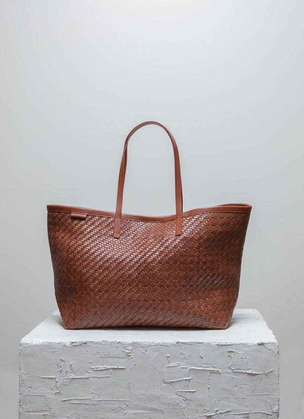 Cala Jade ISAI brown shopper bag