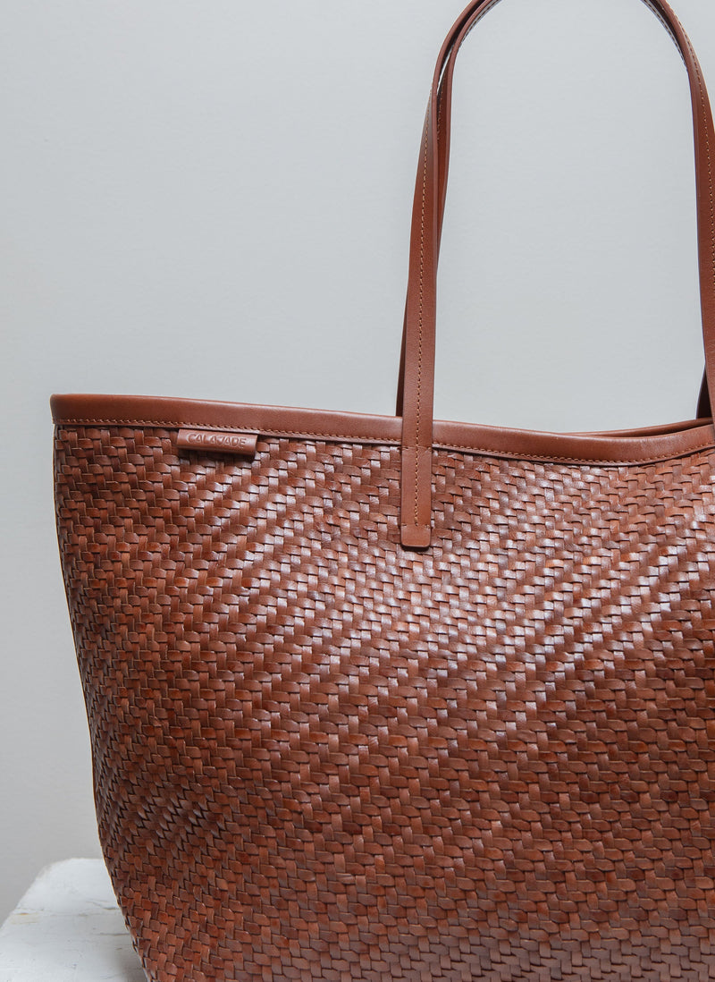 Cala Jade ISAI brown shopper bag