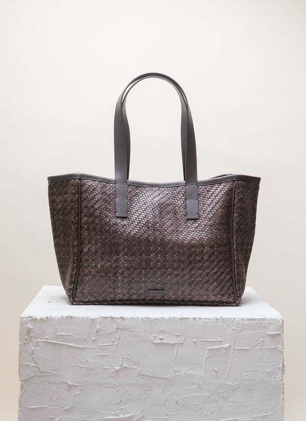 Cala Jade brown shopper bag