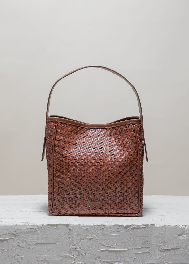 Cala Jade IWA Nutmeg brown shoulder bag