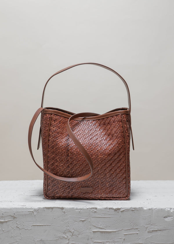 Cala Jade IWA Nutmeg brown shoulder bag