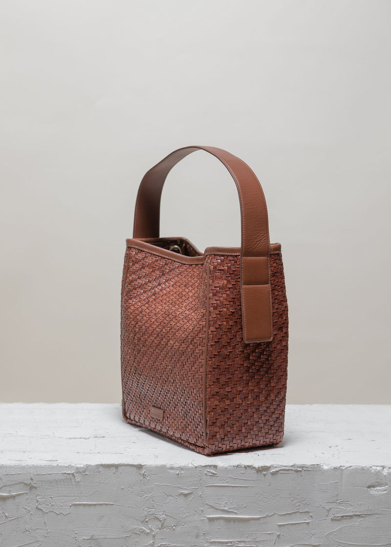 Cala Jade IWA Nutmeg brown shoulder bag