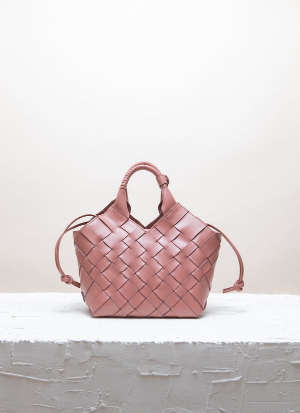 Cala Jade dark pink leather bag