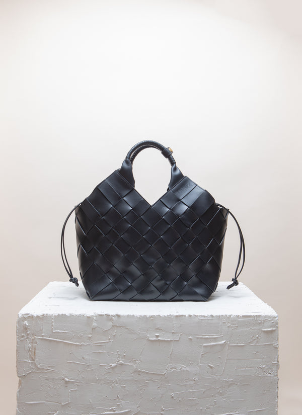Cala Jade Misu L black navy shoulder bag