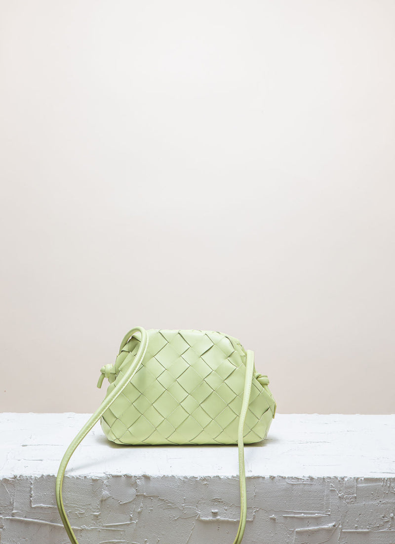 AIMEE Mellow Green Clutch