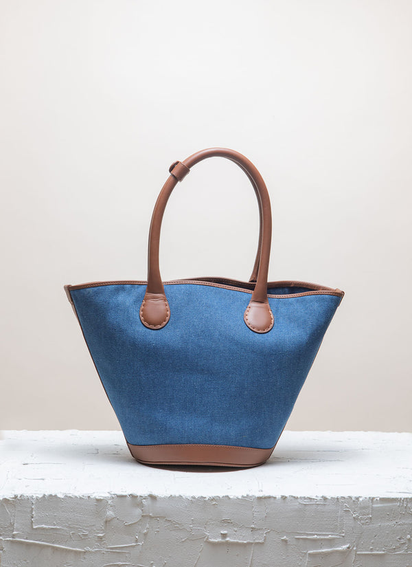 Cala Jade Sandhi tote bag in denim