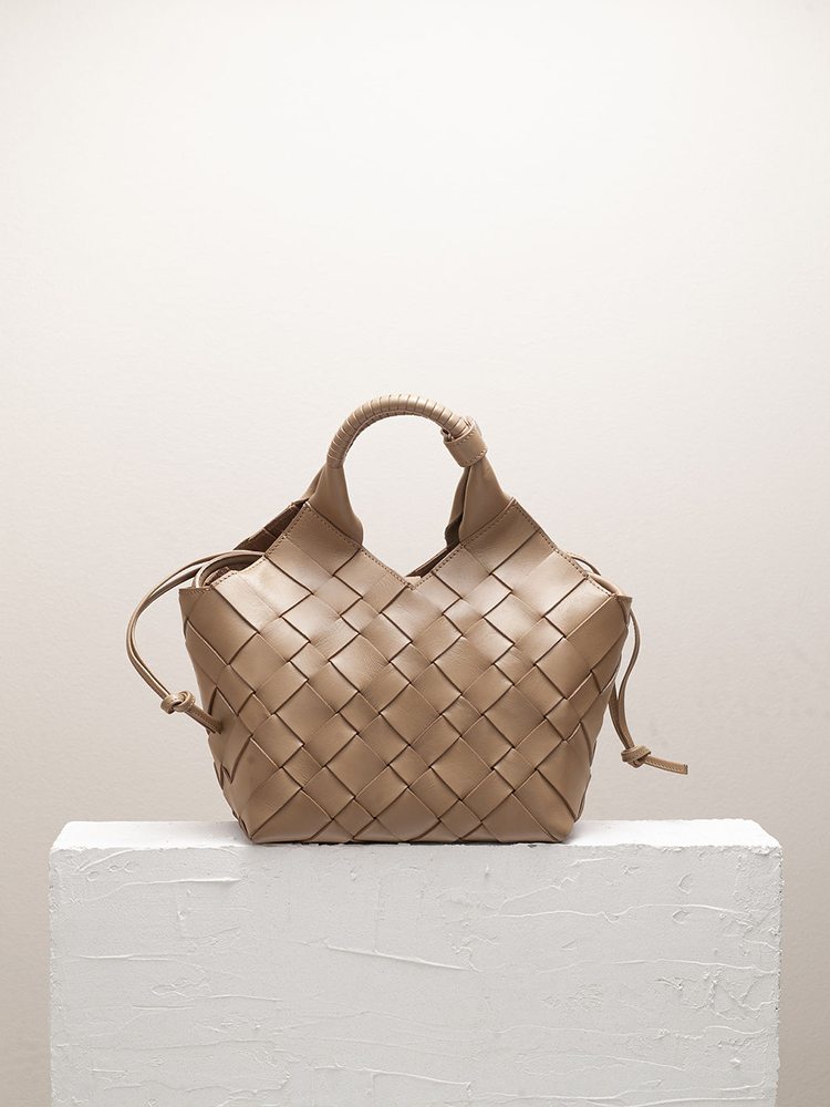 Cala Jade brown misu leather bag