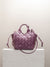 Cala Jade purple leather bag