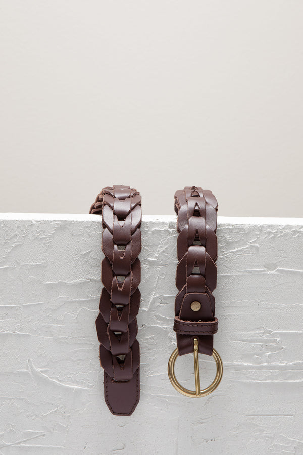 BRAIBE Umber Gold Belt