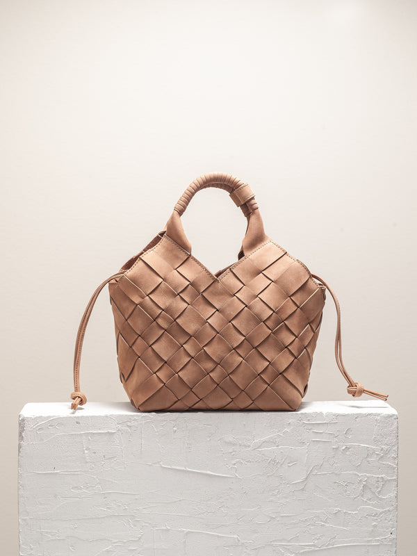 Cala Jade MISU Almond Nubuck Shoulder bag