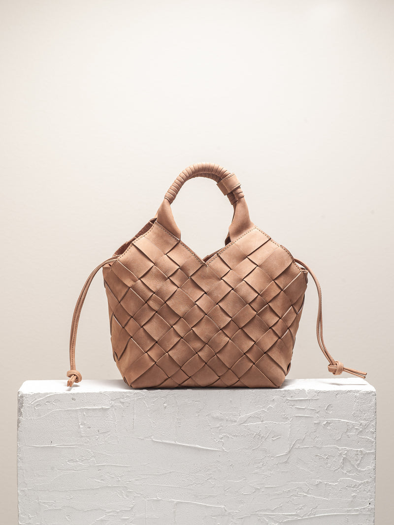 Cala Jade MISU Almond Nubuck Shoulder bag